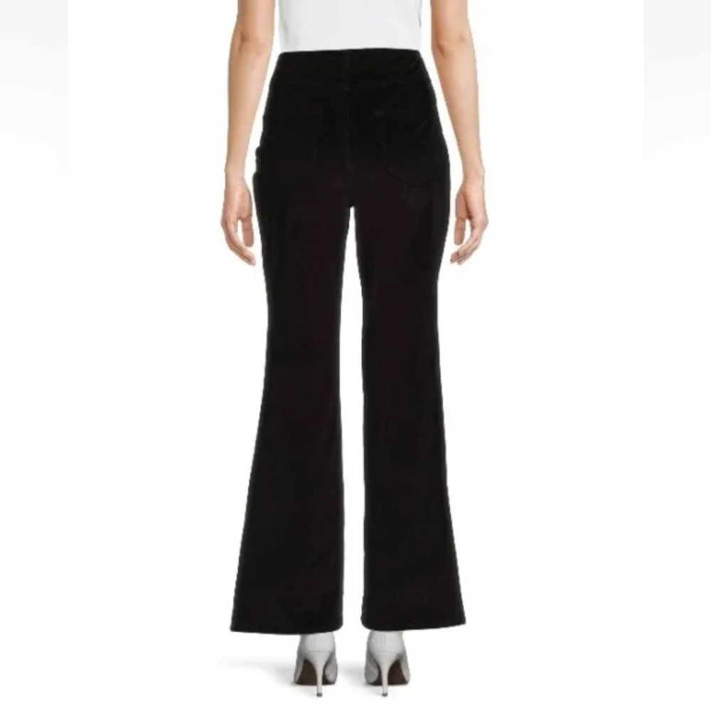 New with tag No Boundaries Juniors Size 3XL Black Corduroy High Rise Flare Pant